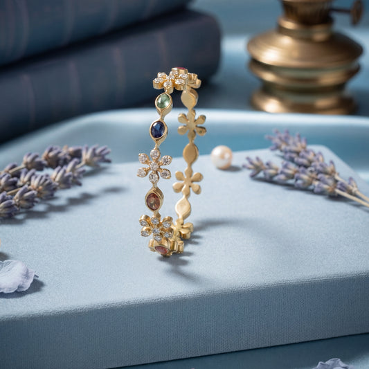 Treasured GEM Stoned Bangles