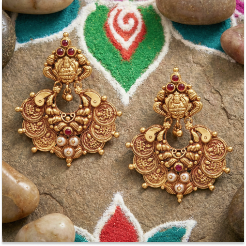 Traditional Lakshmi Kasu Drops