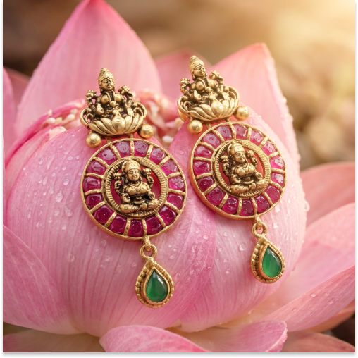 Chakra with Lakshmi Drops