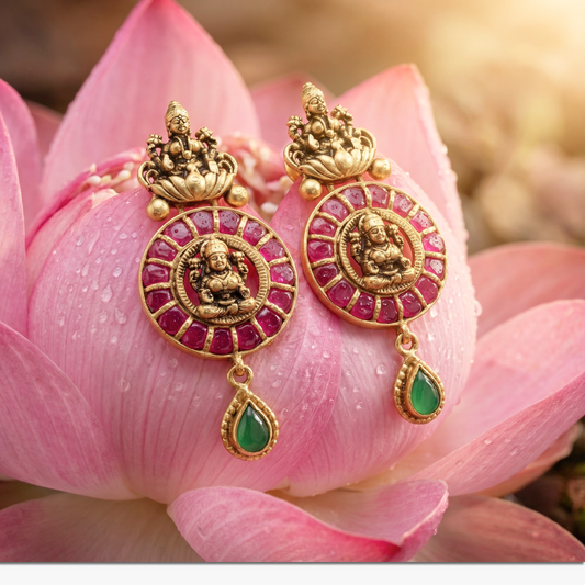 Chakra with Lakshmi Drops