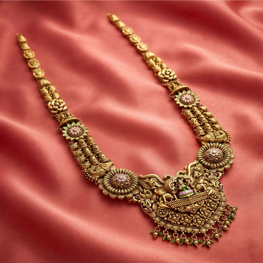 Electro Forming Fashionalble Kaja Lakshmi Malai