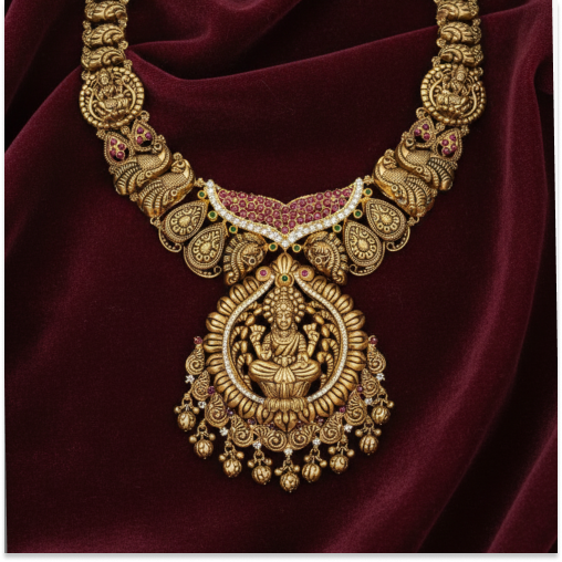 Nagas Stone & Beats Necklace