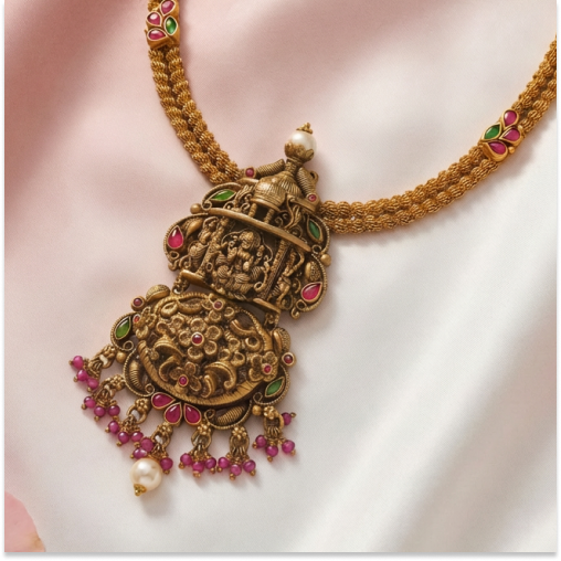 Ruby & Beats Necklace