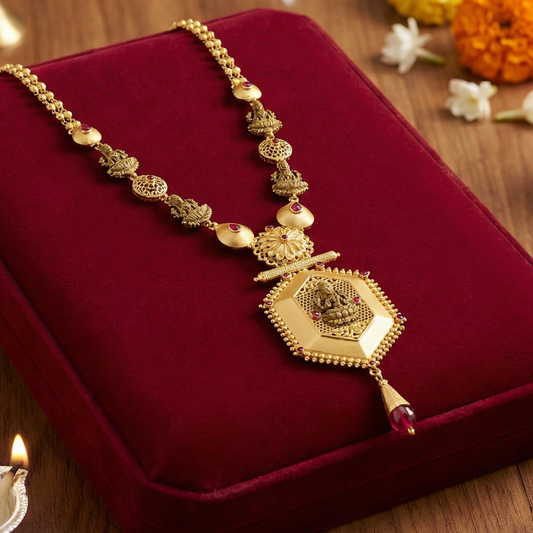 Soft Glow Lakshmi Malai