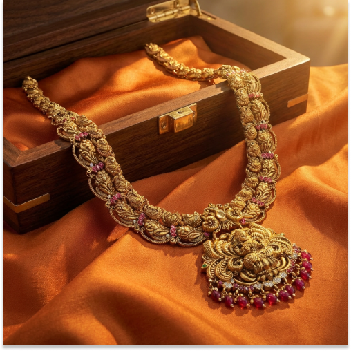 Grant Megenta Lakshmi Malai