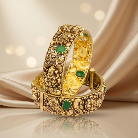 Screwed Electro forming Lakshmi Bangles