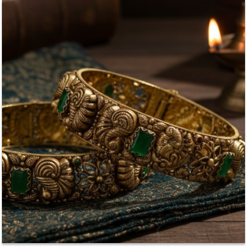 Screwed Elegant Bangles