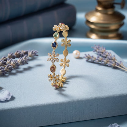 Treasured GEM Stoned Bangles