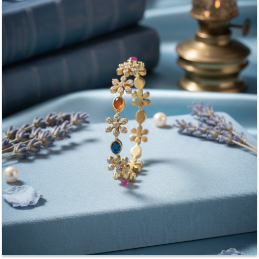 Treasured GEM Stoned Bangles