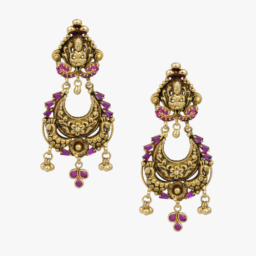 Stone & Lakshmi Drops