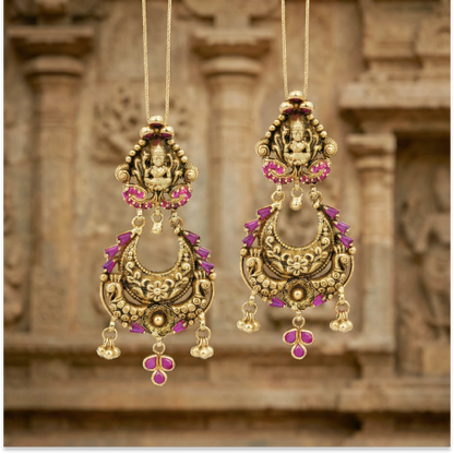 Stone & Lakshmi Drops