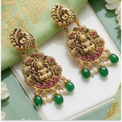 Nagas Lakshmi & Peacock Drops