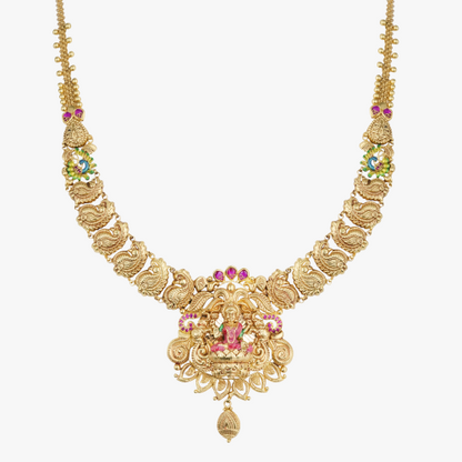 Electro Forming Fancy Lakshmi Necklace