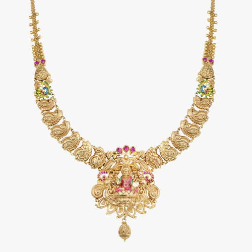 Electro Forming Fancy Lakshmi Necklace