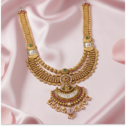 Kundan Elegant Radha Krishna Malai