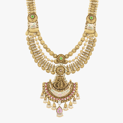 Kundan Elegant Radha Krishna Malai