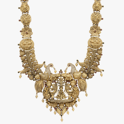 Peacock with Kaja Laskshmi Malai