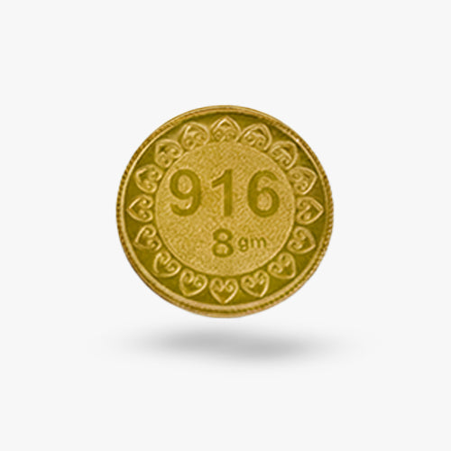 Lakshmi Engraved 8 GM Coin