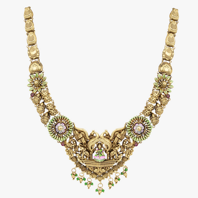 Electro Forming Fashionalble Kaja Lakshmi Necklace