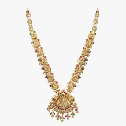 V Type Peacock Necklace