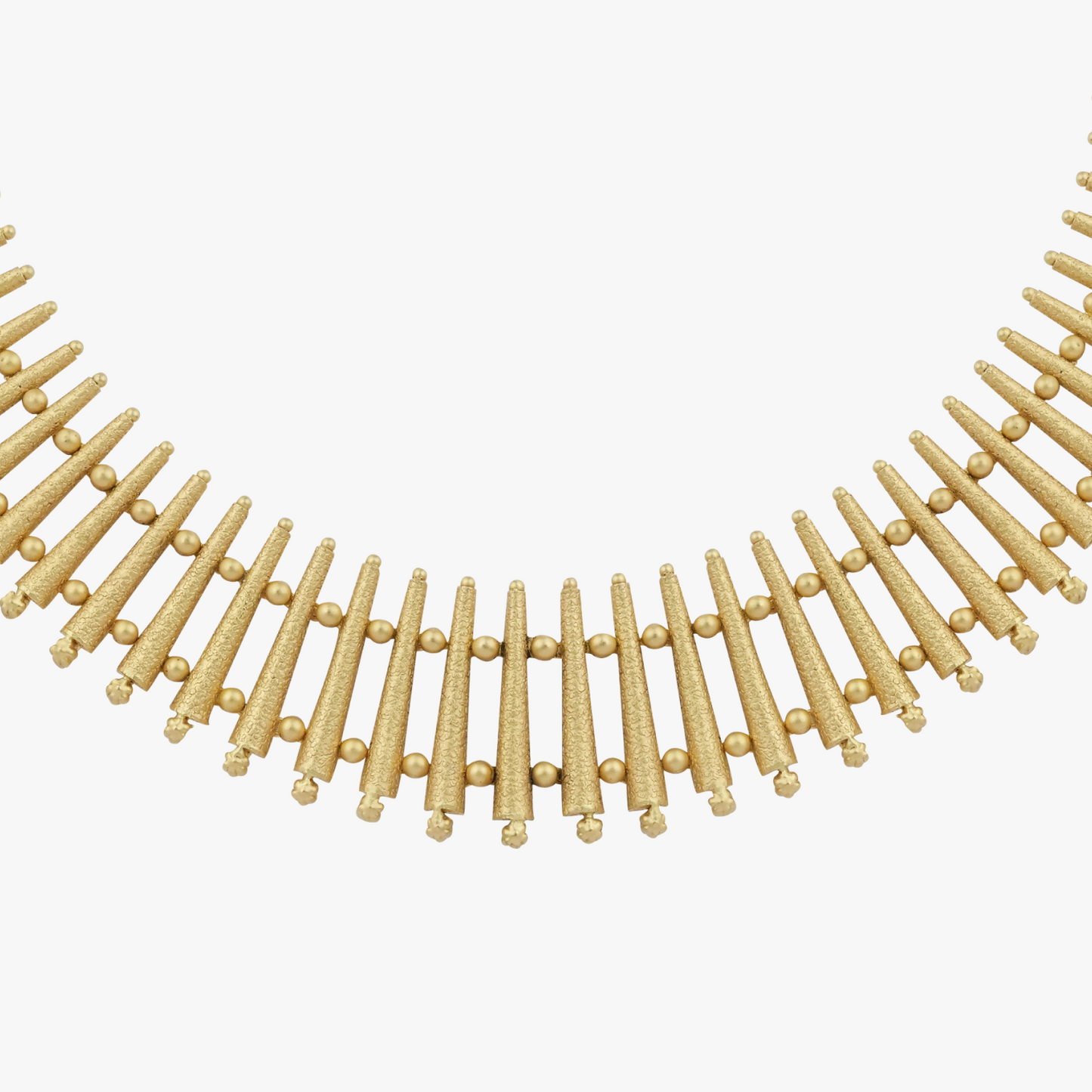 Trendy Emerald Antique Necklace