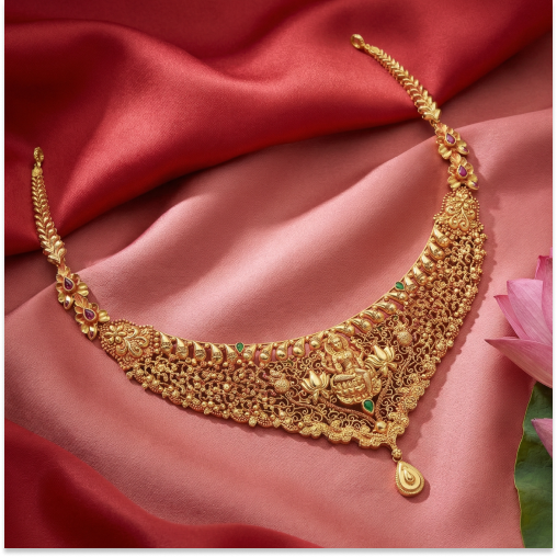 Luxurious Lakshmi Necklace