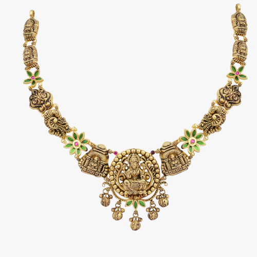 Aurora Emerald Necklace