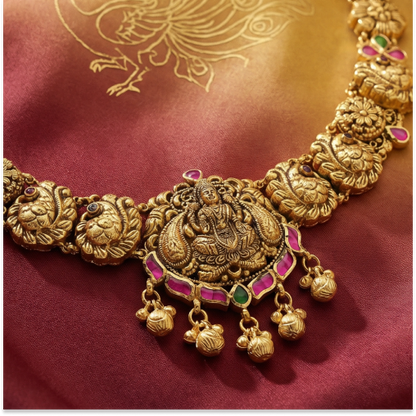 Gorgeous Lakshmi & Beats Necklace
