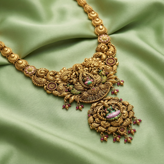 Long Electro Forming  Necklace