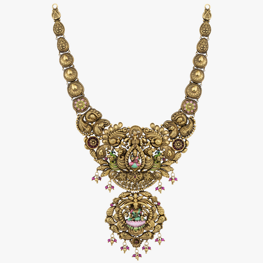 Long Electro Forming  Necklace