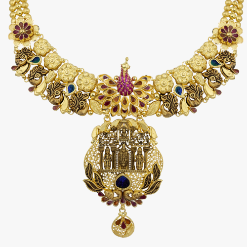 Divine Look thirumala Antique Necklace