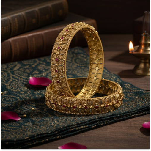 Party Wear Antique Bangles