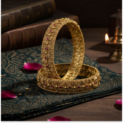 Party Wear Antique Bangles