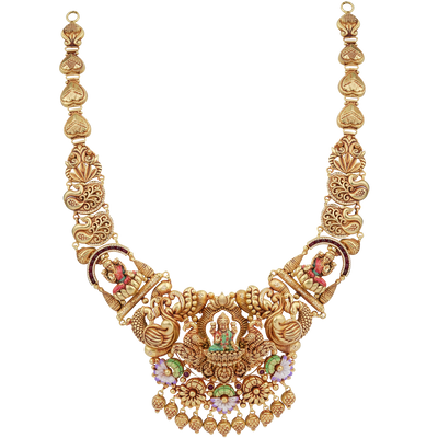 Electro Forming Dazzling Lakshmi Necklace